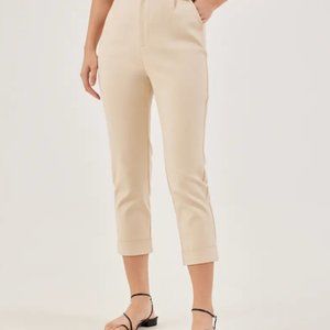Tailored Peg Leg Pants - Size: Small